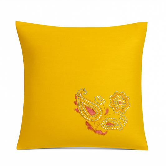 Unique Stonework Handmade Cushion cover 16 x 16-inch, Set of 2