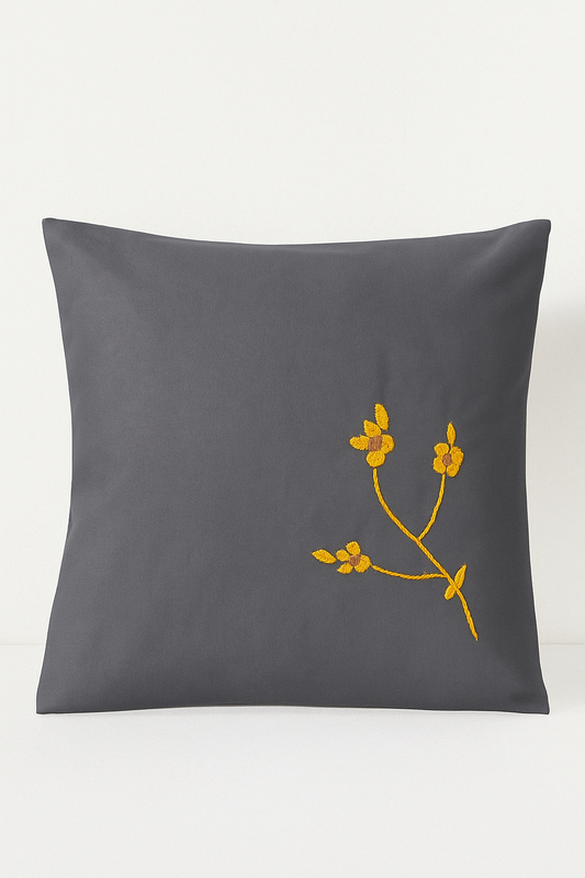 Cushion Cover with Stain Stitch 16x16,Set of 2