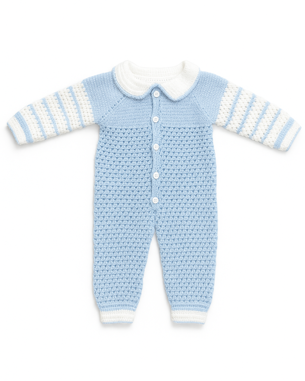 Crochet Baby Clothing Set – Soft Handmade Outfit for 15-Month Infants