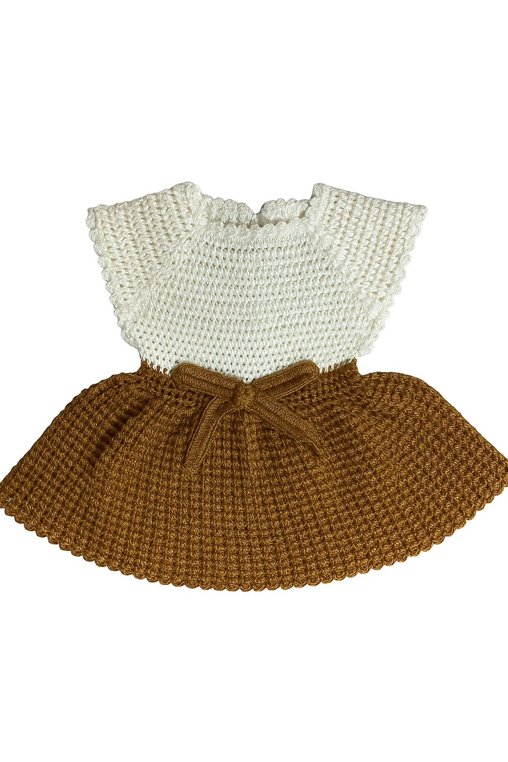 Custom Handmade Baby Crochet Dress Set – Cap & Booties Included. 3-Piece Handmade Outfit for 15-Month Girls