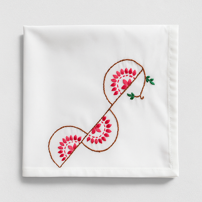 Cotton Table Cloth ,made with wool,set of 1