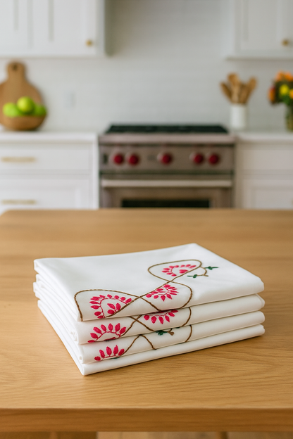 Cotton Table Cloth ,made with wool,set of 1