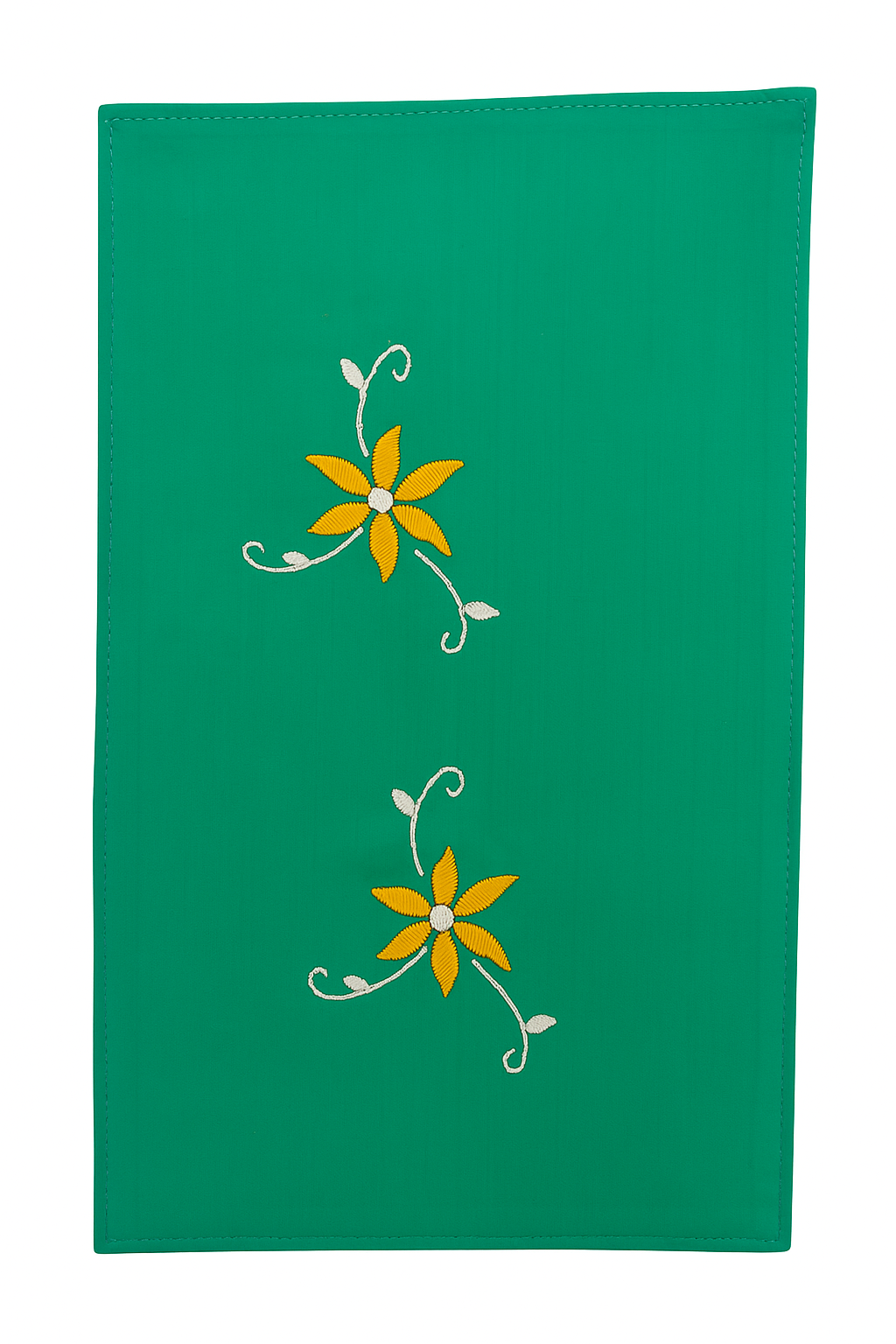 Stain Stitch with Cotton Thread Handmade Cushion Cover 16x16inch , Set of 2