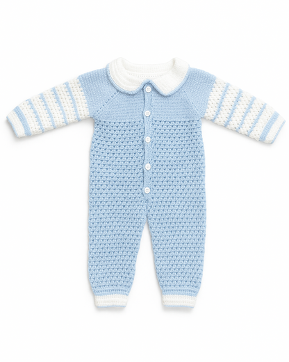 Crochet Baby Clothing Set – Soft Handmade Outfit for 15-Month Infants